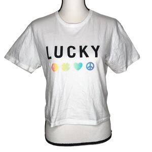 LUCKY BRAND CROP TOP WOMENS SIZE XS